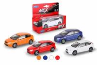 Машинка WELLY FORD FOCUS ST / модель машины 1:38 с пружинным механизмом / цвет в ассортименте