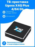 Ugoos X4Q plus 4/64 Gb Android 11 Amlogic S905X4