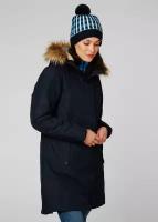 Куртка парка женская, Helly Hansen, W MAYEN PARKA, цвет темно-синий, размер L
