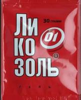 Гидрогель Ликозоль 30г в аптечку / повязка на рану / в аптечку / противоожоговые обезболивающее