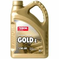 Моторное масло Teboil Gold L 5W-30 синтетическое 4 л