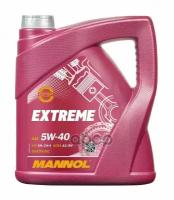 MANNOL 7915-4 Mannol Extreme Синтетическое Моторное Масло 5W40 Sn/Cf 4Л