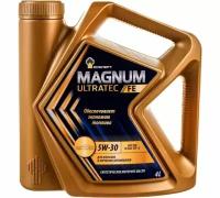 Синтетическое моторное масло Роснефть Magnum Ultratec 5W-30, 4 л, 1 шт