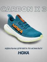 Кроссовки HOKA, полнота D, размер US12.5D/UK12/EU47 1/3/JPN30.5, черный, синий