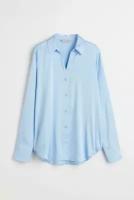 Блузка H&M для женщин, цвет Синий, размер S