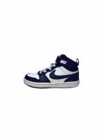 Кроссовки детские Nike Court Borough Mid 2Velcro 'White Signal Blue'