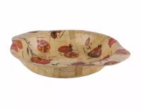Тарелка из бамбукового волокна, бамбуковая тарелка для пикника или дачи