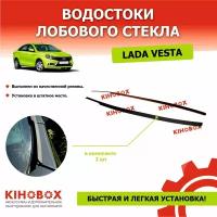 Водостоки Stels Лада Веста (вся линейка моделей ) резина 2 шт - KIHOBOX АРТ 5523202