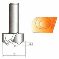 Фреза Globus 1026 R8 пазовая