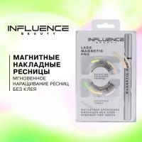 Influence Beauty Магнитные ресницы с лайнером Lash Magnetic Pro, черный, 2 шт