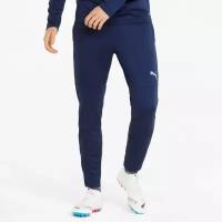 Брюки PUMA teamFINAL Training Pants Peacoat-Smoked, размер S, синий