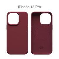 Силиконовый чехол COMMO Shield Case для iPhone 13 Pro с поддержкой беспроводной зарядки, Wine