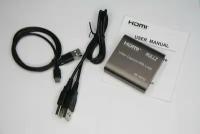 Карта видеозахвата Rullz HDMI USB 3.0 Loop Coffee