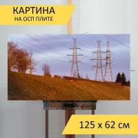 Картина на ОСП 125х62 см. 