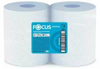 Бумага протирочная FOCUS Jumbo 2 слоя, 1000 листов, 2 рулона, 350 м, 33х35 мм (5079732)