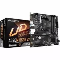 Материнская плата Gigabyte A520M DS3H V2 (AM4, mATX)