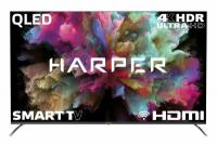 Телевизор Harper 65Q850TS, 4K Ultra HD, черный