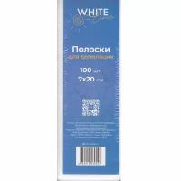 Полоска для депиляции White line, 7x20 см, 100 штук