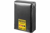 Строительные мусорные мешки STAYER 240л, 50шт, особопрочные, чёрные, HEAVY DUTY