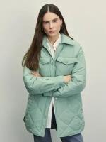 Zarina Стеганая куртка, цвет Мятный, размер S (RU 44), 4123716116-19