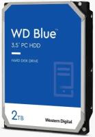 Жесткий диск WD Original SATA-III 2Tb WD20EZBX Blue (7200rpm) 256Mb 3.5