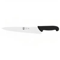 Нож поварской 290-430 мм. Шеф черный, толстое лезвие PRACTICA Icel