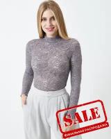 Женская нарядная кофта Flavour Knit с длинным рукавом, 42-44 размер, антрацит, 42