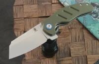 Складной нож Kizer Knives C01C сталь 154CM, зеленая G-10