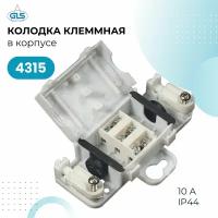 Колодка клеммная 4315 в корпусе, IP44