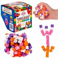 Мягкий 3д конструктор липучка GUMMY BLOCKS, игрушка антистресс кубики, для мальчиков и девочек