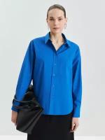 Zarina Рубашка с карманом, цвет Синий, размер S (RU 44), 4122101301-40