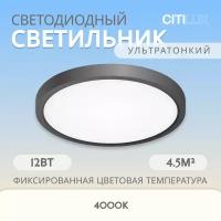 Citilux Бейсик CL738121N Светильник накладной Чёрный