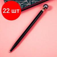 MESHU Ручка шариковая Black pearl, 1 мм