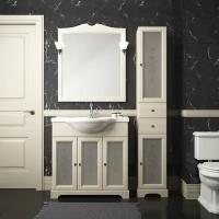Комплект мебели для ванной комнаты Opadiris (Опадирис) КАМА 85 (слоновая кость)