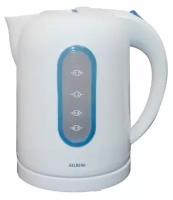 Чайник Gelberk GL-405, белый/голубой