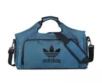 Сумка спортивная Adidas для тренировок/прогулок/путешествий, Синяя, унисекс, 50×26×22 см