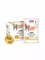 Пауч Purina Pro Plan Veterinary Diets для кошек при ожирении с курицей 10шт*85г