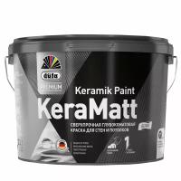 Краска для стен и потолков сверхпрочная Düfa Premium KeraMatt Keramik Paint глубокоматовая база 1 2,5 л