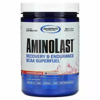 Gaspari Nutrition, Aminolast, Recovery & Endurance BCAA Superfuel, Strawberry Kiwi, 14.8 oz (420 g)