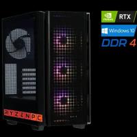 Настольный компьютер RyzenPC GAME 83507396 (AMD Ryzen 7 5800X3D 3.4 ГГц, AMD X570, 32 DDR4, SSD: 500, NVIDIA GeForce RTX 4060 8 Гб, WI-FI, Без привода, 650 Вт, Deepcool CG540, Windows 10 Pro)