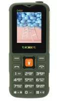 Телефон teXet TM-D400, 2 SIM, зелeный