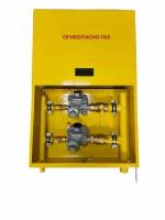 Пункт редуцирования газа шкафной на базе регуляторов давления газа серии FE10 (Pietro Fiorentini, Италия) с основной и резервной линиями редуцирования (пропускная способность Q 12 нм3/ч)