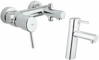 Комплект смесителей Grohe Concetto 32211001 + 23451001