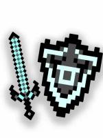 Игрушечное оружие Woodcarver «Щит и меч алмазный»