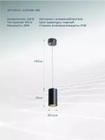 Подвесной светильник Arte Lamp CANOPUS A1516SP-1BK