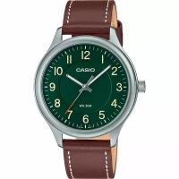 Наручные часы CASIO Collection MTP-B160L-3B, зеленый
