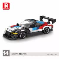 Конструктор REOBRIX / спорткар BMW M4 GT3 / 385 дет