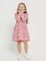 Платье Sova Lina, размер 110, розовый