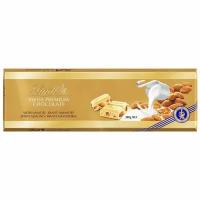 Шоколад Lindt SWISS PREMIUM белый с миндалем 300гр (Швейцария)