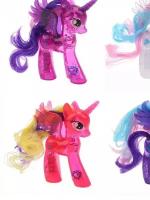 Игрушка My Little Pony светящийся единорог пони Май Литтл пони Луна Селестия Искорка Рарити